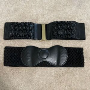 Lot of two black belts
